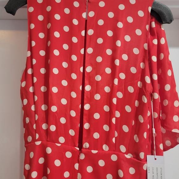 NWT Ronny Kobo Claudia Polka Dot Dress - Picture 6 of 9